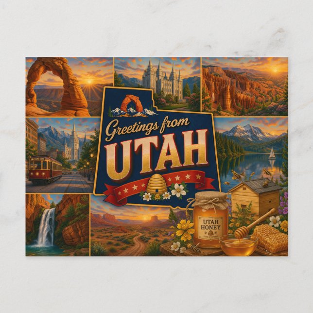 Utah Postcard (Front)