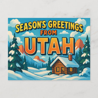 UTAH Postcard