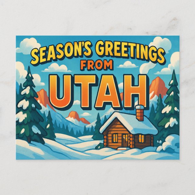 UTAH Postcard (Front)