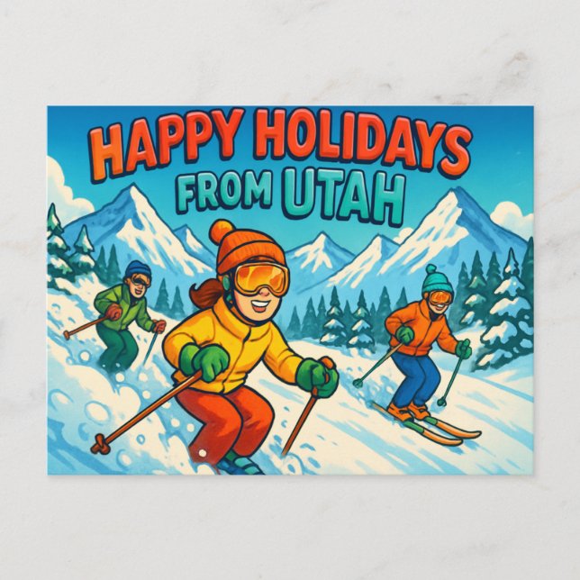 UTAH Postcard (Front)