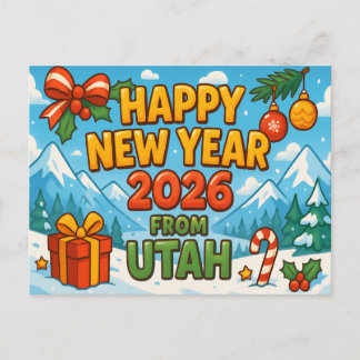 UTAH Postcard