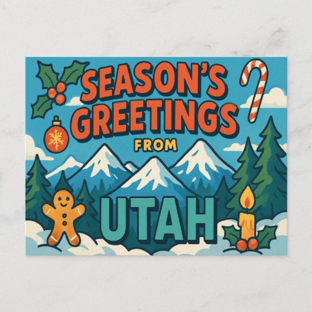 UTAH Postcard (Front)