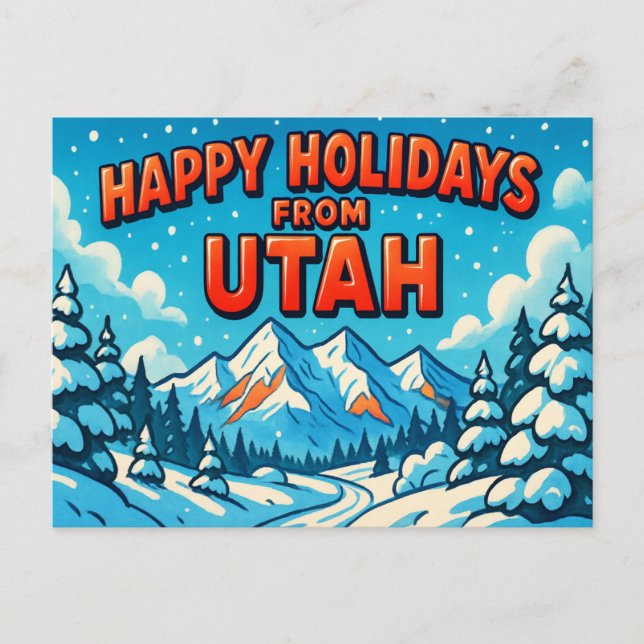 UTAH Postcard (Front)