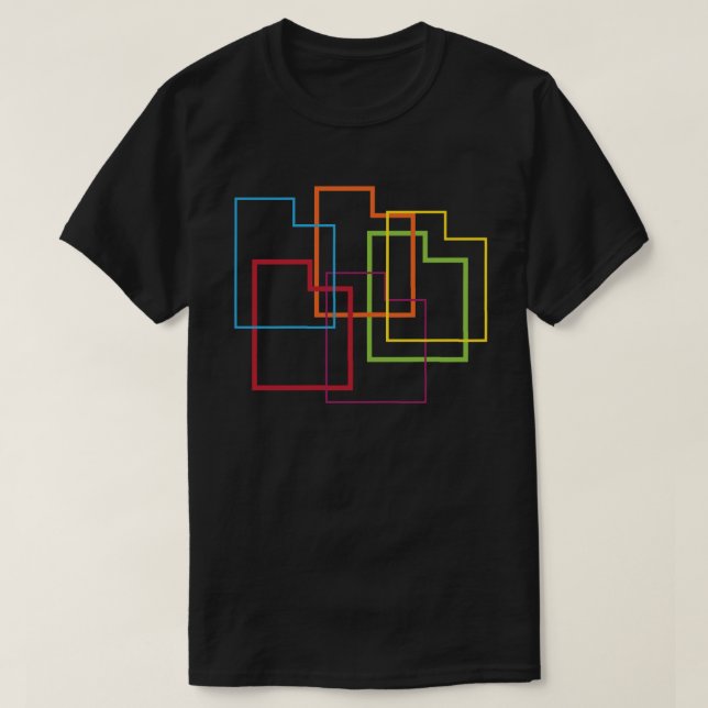 utah pride blur T-Shirt (Design Front)