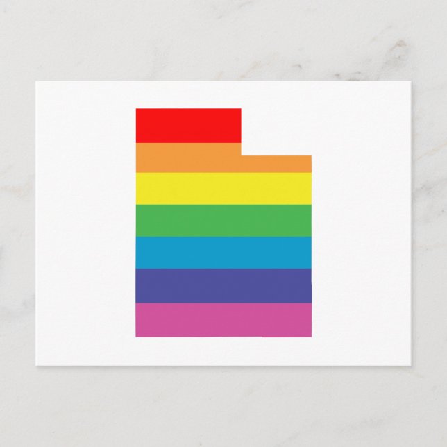 utah rainbow postcard (Front)