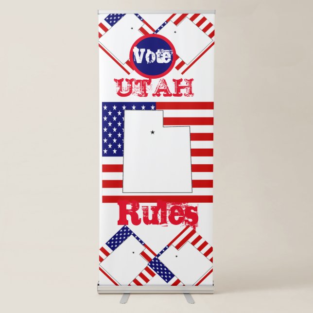 Utah Retractable Banner (Front)