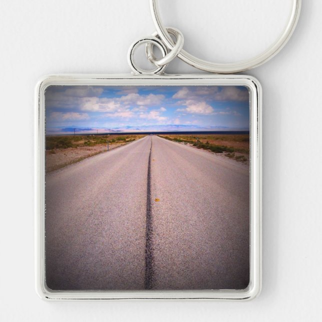 Utah Road Trip Photo Key Ring (Front)