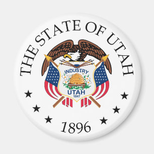 Utah sign magnet