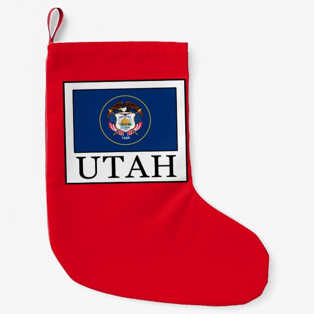 Utah Small Christmas Stocking (Front)