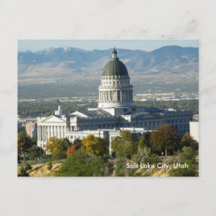 Utah State Capitol Postcard