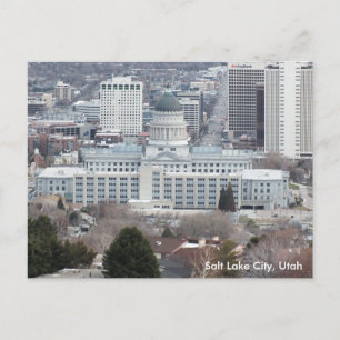 Utah State Capitol - Salt Lake City Postcard