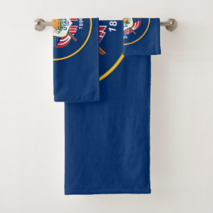 Utah State Flag Bath Towel Set