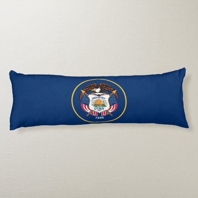 Utah State Flag Body Cushion (Back)