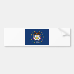 Utah State Flag Bumper Sticker