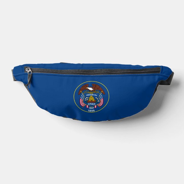 Utah State Flag Design Bum Bags (Lay Down)