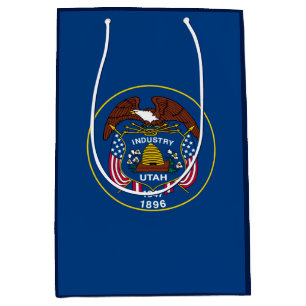 Utah State Flag Design Medium Gift Bag