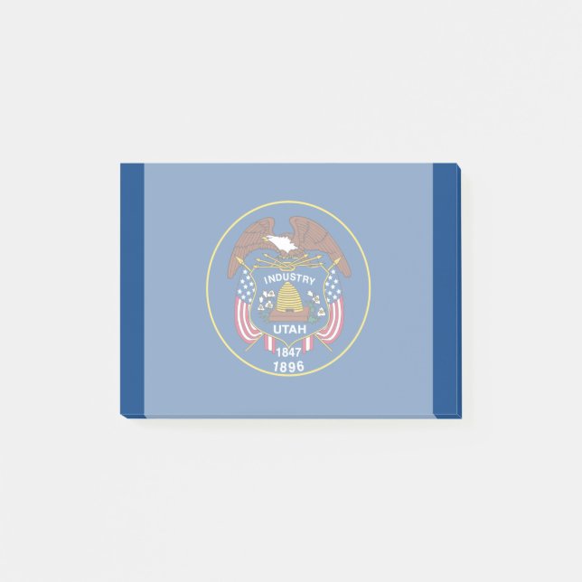 Utah State Flag Design Post-it Notes (Front)