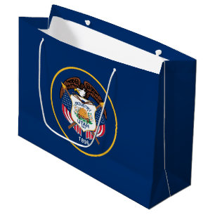 Utah State Flag Large Gift Bag
