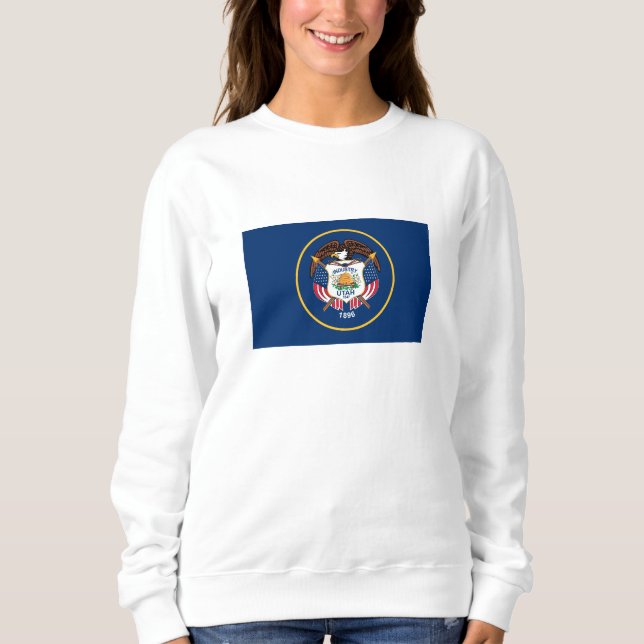 Utah State Flag Sweatshirt (Front)