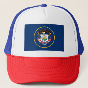Utah State Flag Trucker Hat