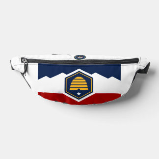 Utah State new flag and Seal Bum Bags