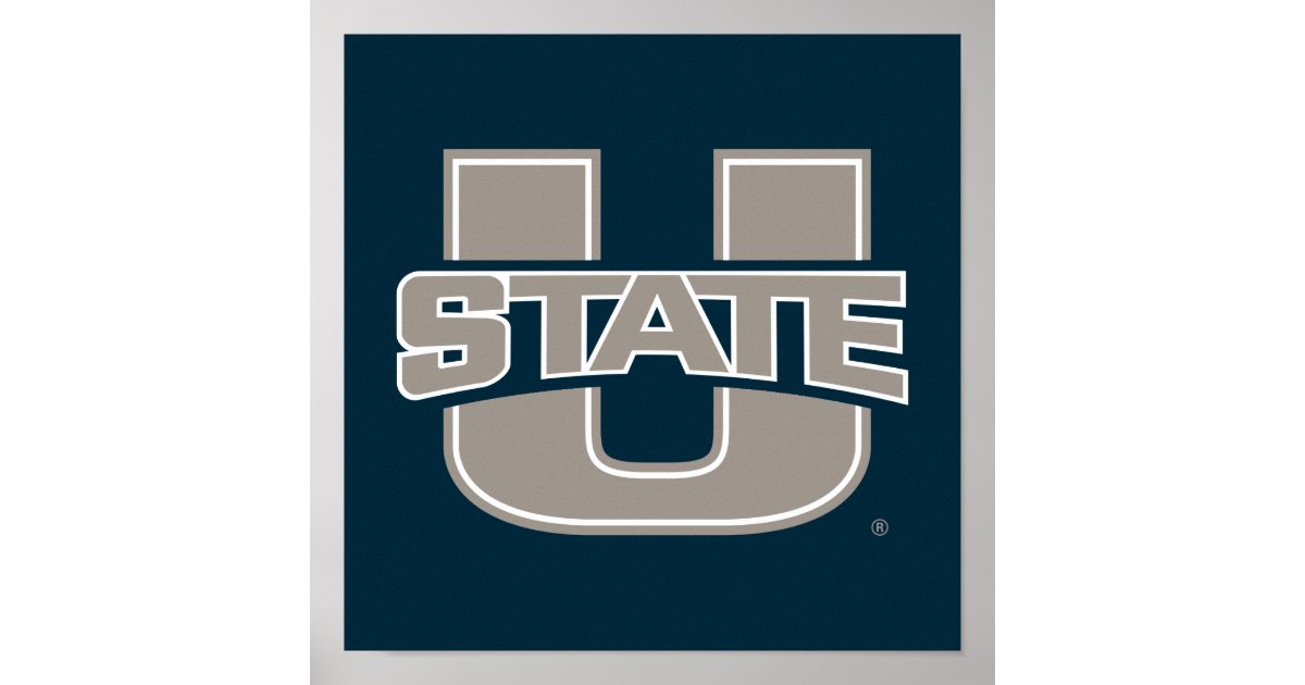 Utah State University Logo Poster | Zazzle