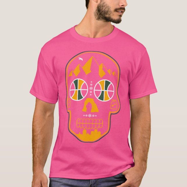 Utah Sugar Skull T-Shirt (Front)