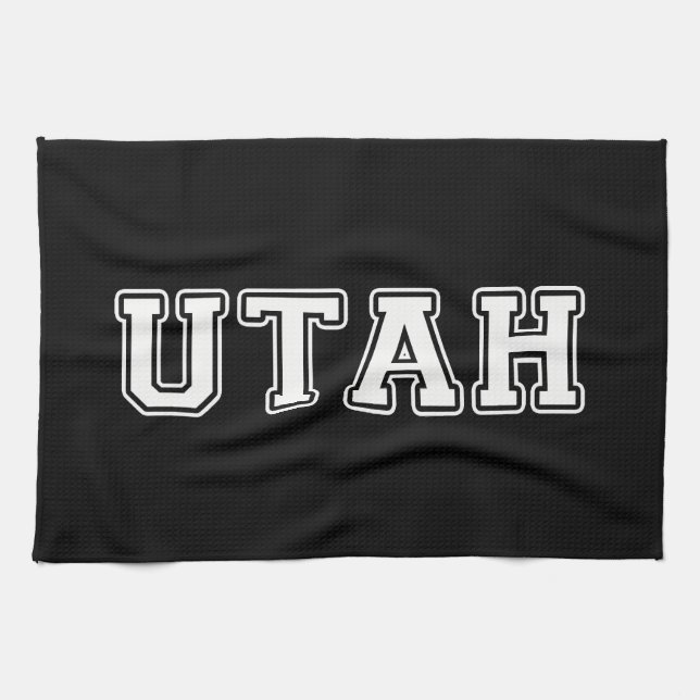 Utah Tea Towel (Horizontal)