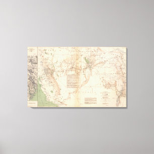 Utah Terr & Mil Dept Canvas Print