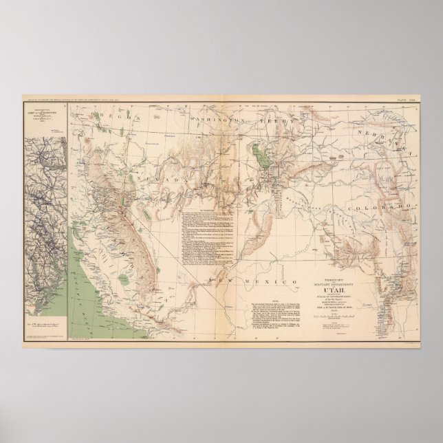 Utah Terr & Mil Dept Poster (Front)