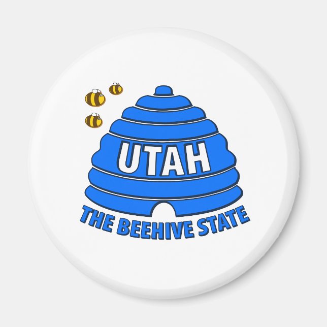 Utah: The Beehive State Magnet (Front)
