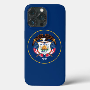 Utah: The Beehive State US Flag, Industry iPhone 13 Pro Case