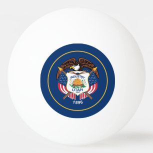 Utah: The Beehive State US Flag, Industry Ping Pong Ball