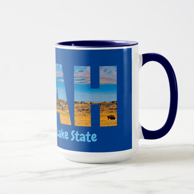 UTAH The Great Salt Lake State Mug (Right)