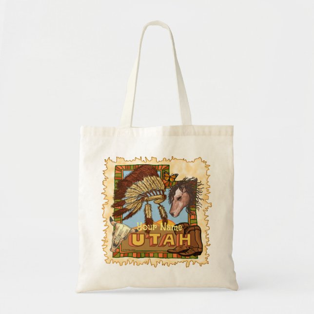 Utah tote bag (Front)