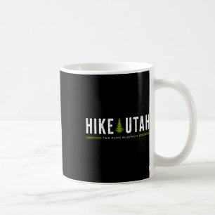 Utah Twin Peaks Wilderness Hike Tree Retro Graphic Coffee Mug