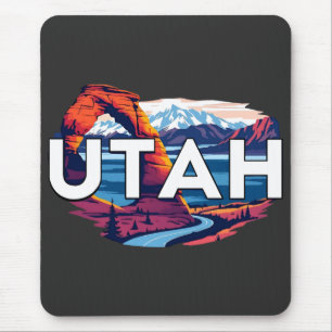 Utah United States of America Mouse Mat