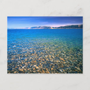 UTAH. USA. Clear water of Bear Lake reveals Postcard