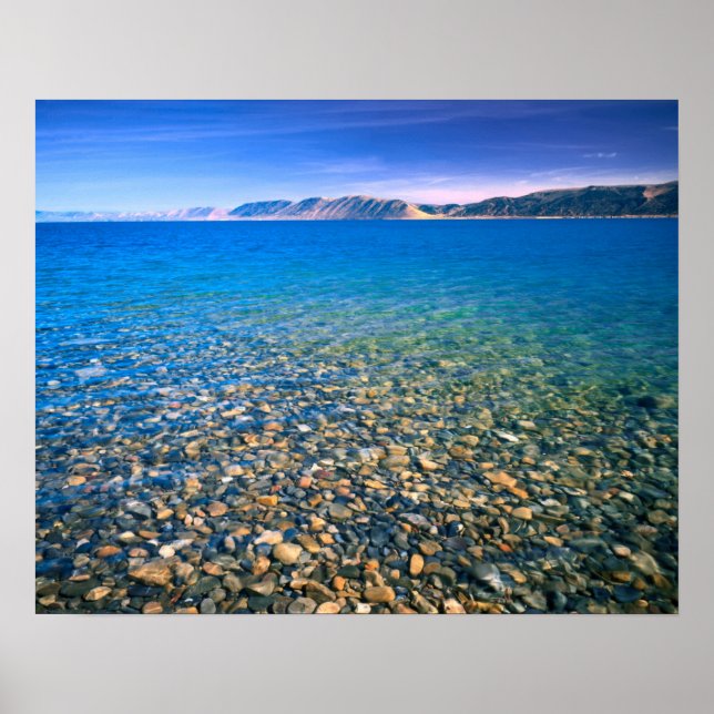 UTAH. USA. Clear water of Bear Lake reveals Poster (Front)