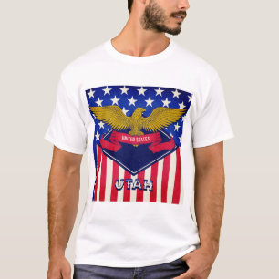 Utah USA Flag T-Shirt