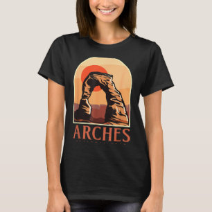 Utah vintage retro hiking camping arches national T-Shirt