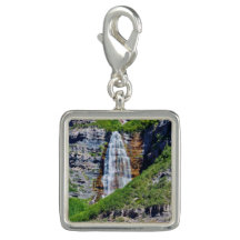 Utah Waterfall #1B - Charm - Square