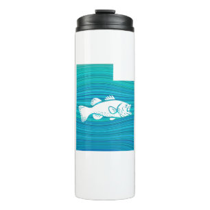 Utah Wave Fishing Thermal Tumbler