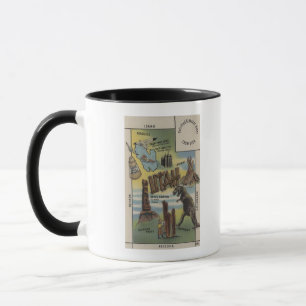UtahDepictions of Sites to See in UtahUtah Mug