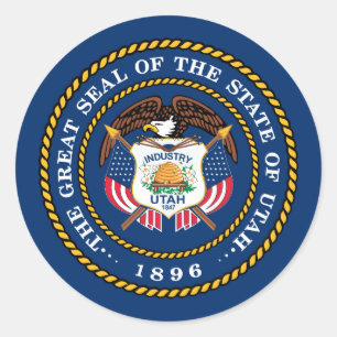 Utahn Seal, Seal of Utah Sticker
