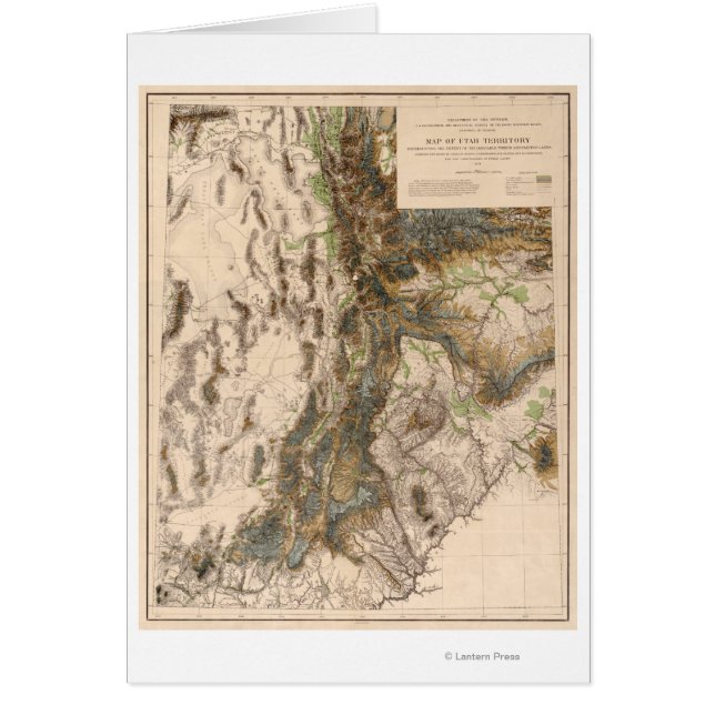 UtahPanoramic MapUtah (Front)