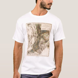 UtahPanoramic MapUtah T-Shirt