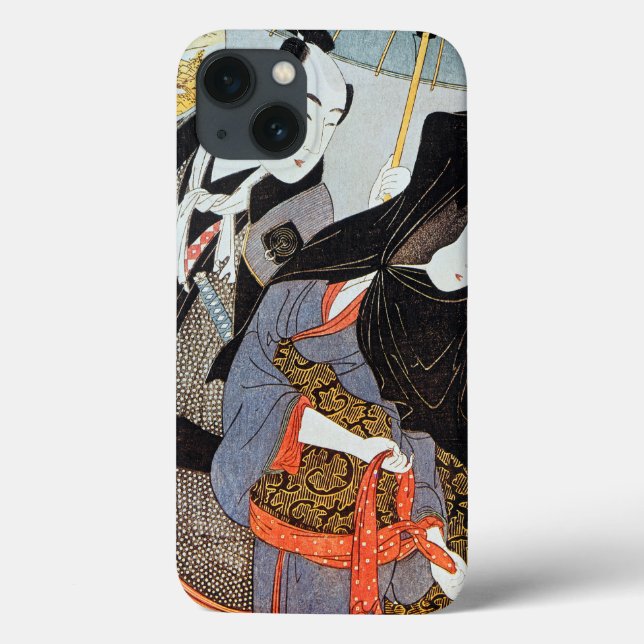 Utamaro: Lovers, 1797 Case-Mate iPhone Case (Back)