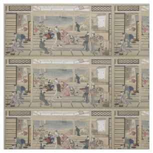 Utamaro’s art custom fabric