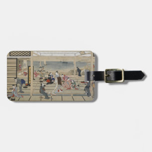 Utamaro’s Japanese Art custom luggage tag